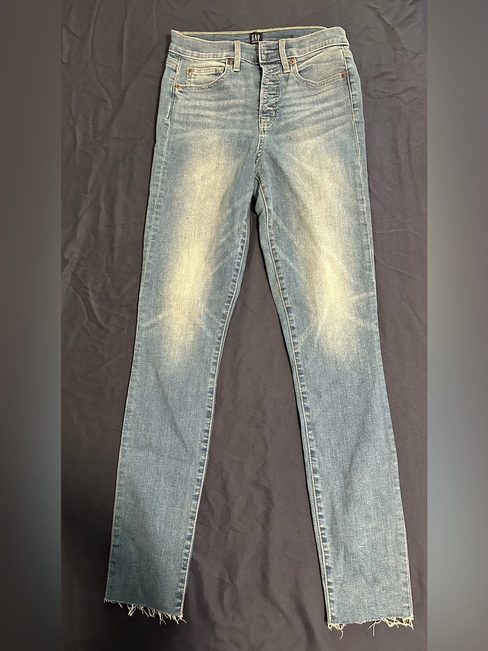 GAP Light Blue Faded Straight Jeans